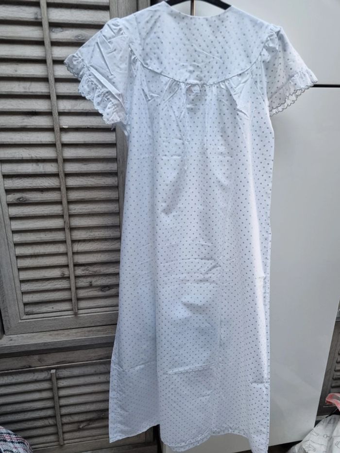 Robe de nuit courte manche home collection classic taille L - photo numéro 4