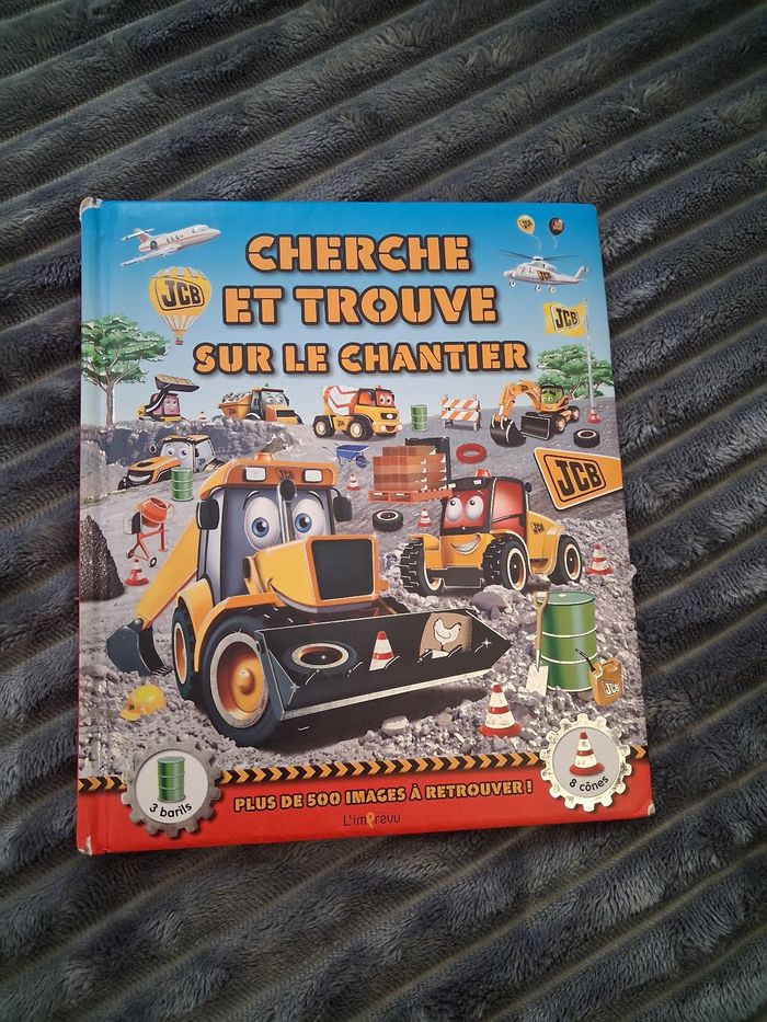Livre "Cherche et trouve sur le chantier" - photo numéro 1