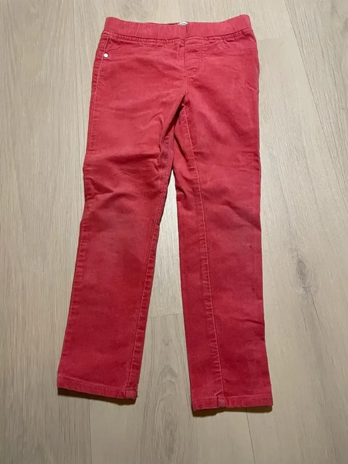 Tregging Okaïdi - Taille 5 ans / 110 cm - Rouge - photo numéro 5