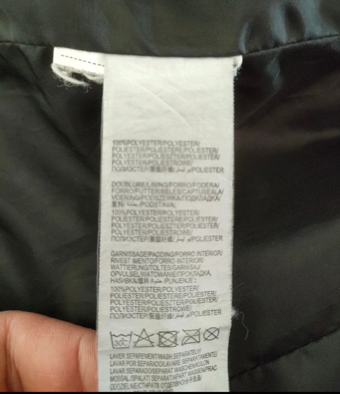 Veste matelassée sans manche Kiabi femme noire M - photo numéro 3