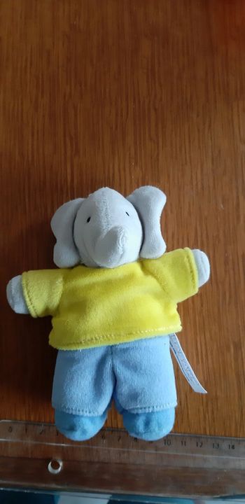 peluche babar neuf
