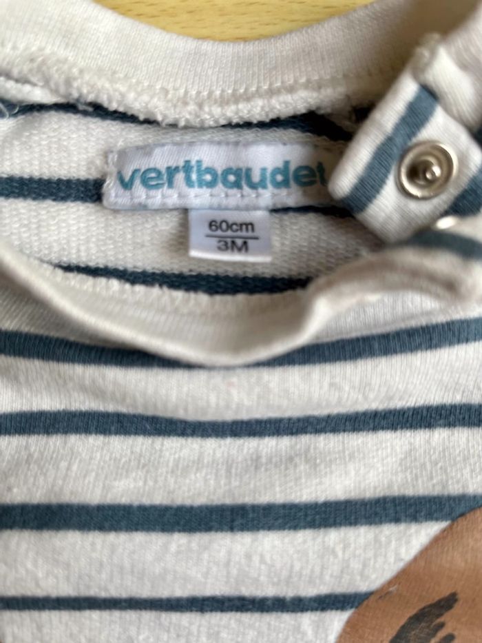 Sweat verbaudet 3 mois - photo numéro 3