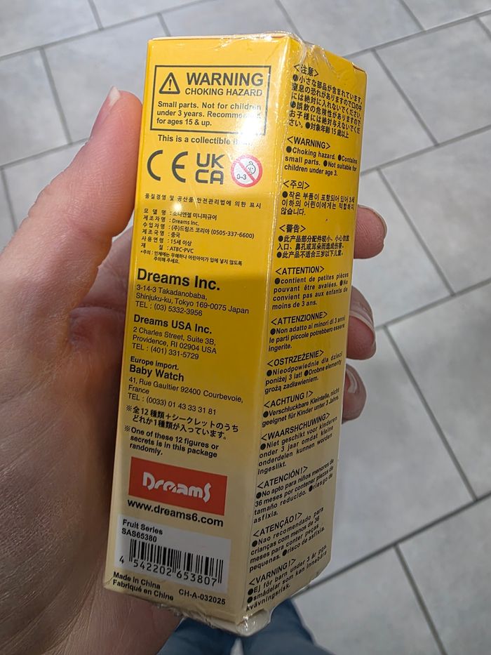 Figurine sonny angel fruit series - photo numéro 4