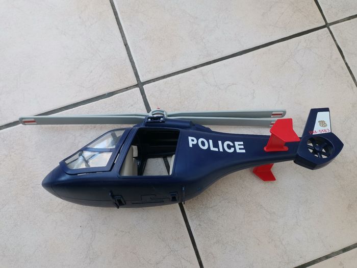 Jouet hélicoptère Police - photo numéro 3