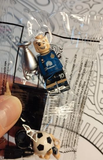 Personnage type Lego football neuf Lautaro Martinez inter Milan