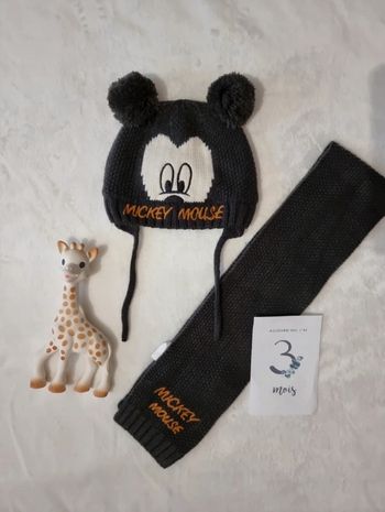 Ensemble neuf bonnet et écharpe 3m