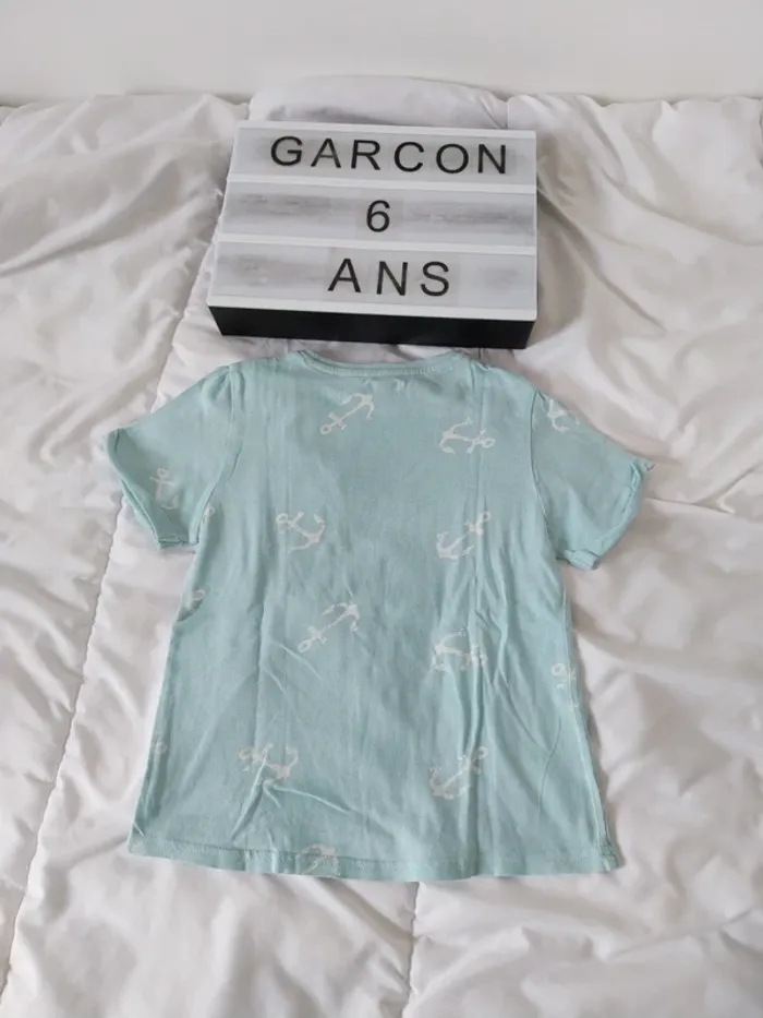 Tee-shirt manche courte garçon 6 ans Kiabi - photo numéro 2