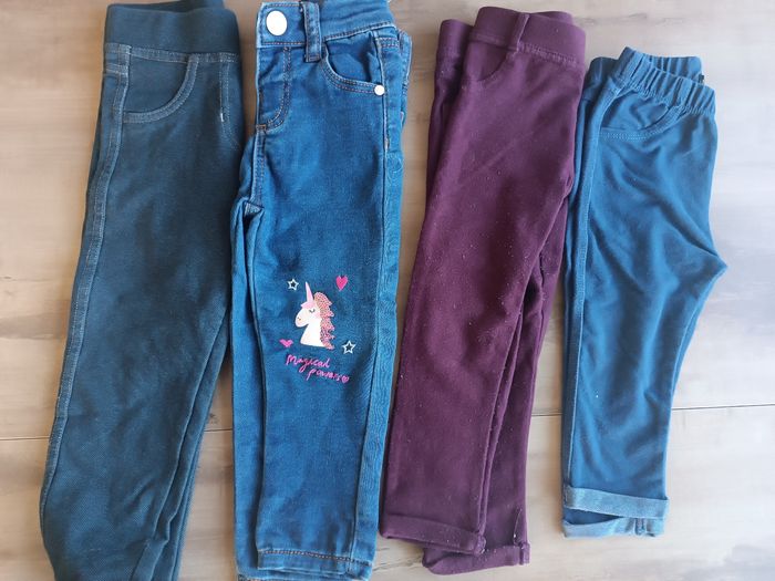 Lot pantalon bébé fille - photo numéro 4