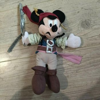 peluche Mickey Pirate des Caraïbes DISNEY