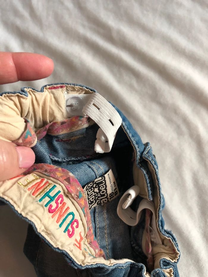 Petite jupe en jeans 18 mois Tape a l’œil - photo numéro 5