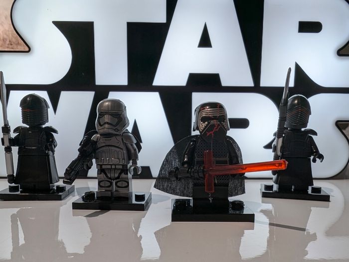 Lot de figurines type Lego Star Wars