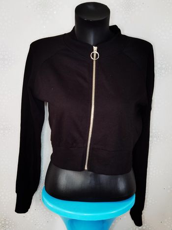 D2793 - veste zippée court femme taille M