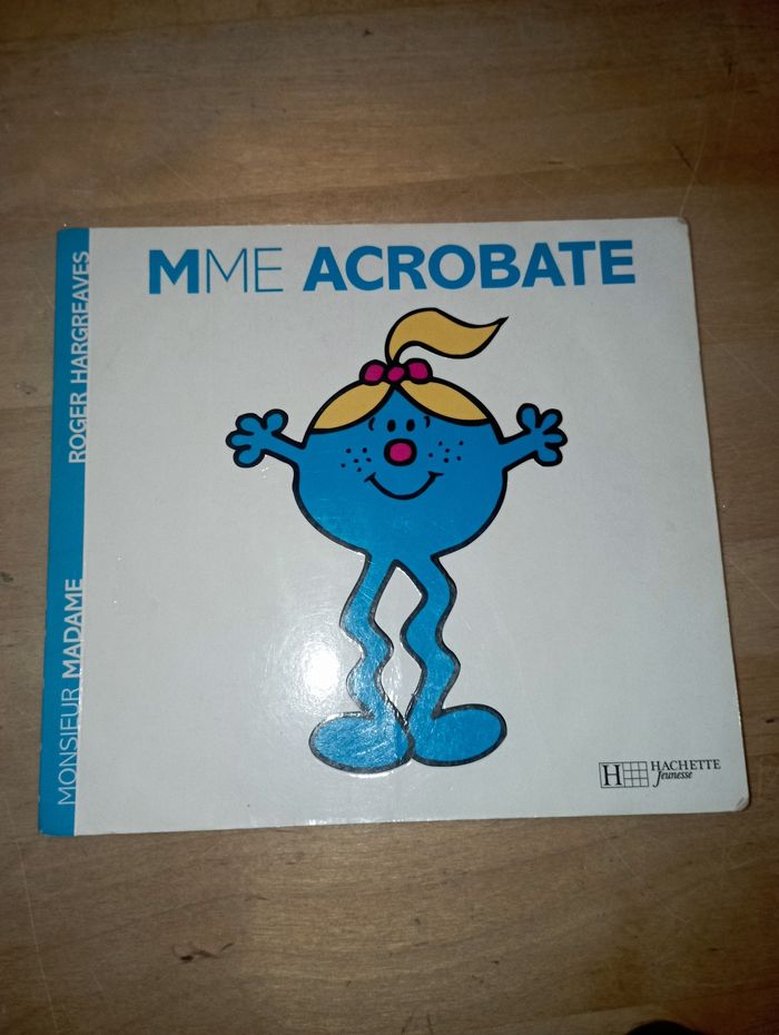 Livre Mme Acrobate