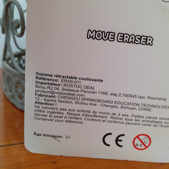 Rentrée:Gommes rétractables & support+ Bloc notes adhésives - photo numéro 10