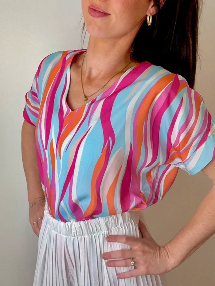 Top femme 40 taille M tshirt femme blouse femme