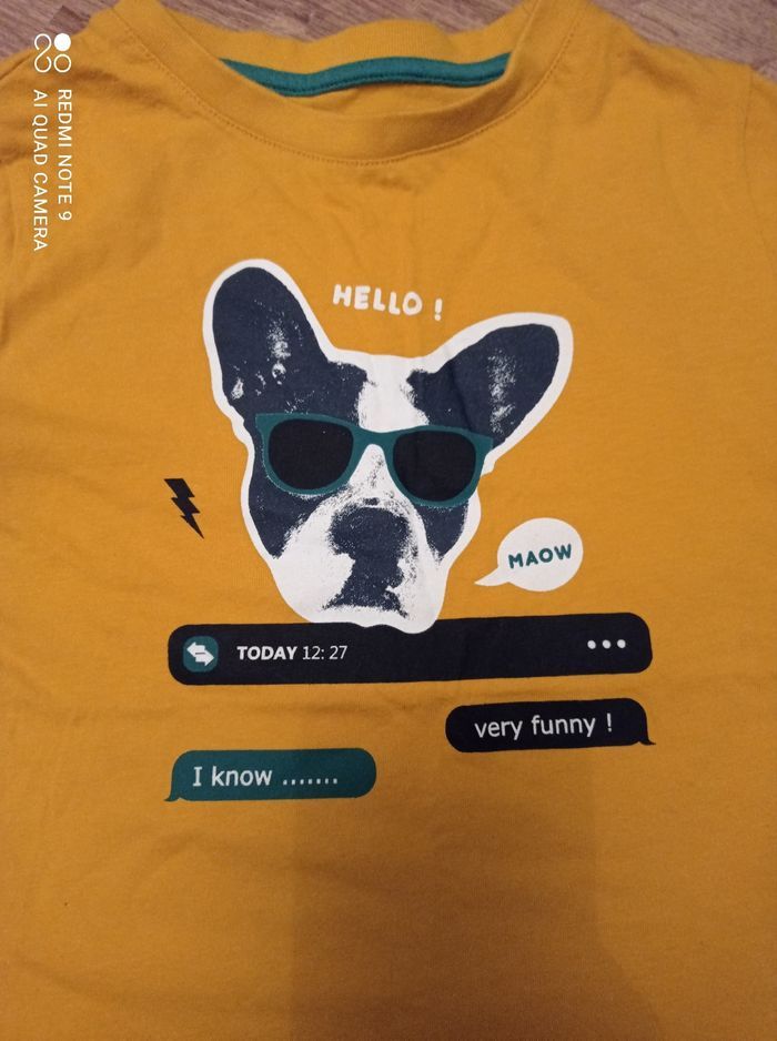 T-shirt manches longues garçon éco-conception, Kiabi, taille 6 ans - photo numéro 2