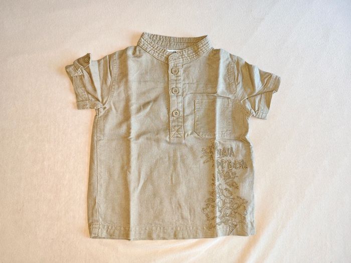 Chemisette / polo en lin Tape à l'oeil 2 ans