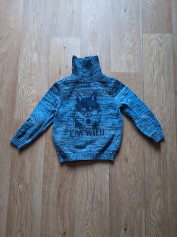 Pull cole roulé