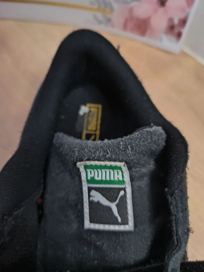Basket Puma Suède T34 noir - photo numéro 8