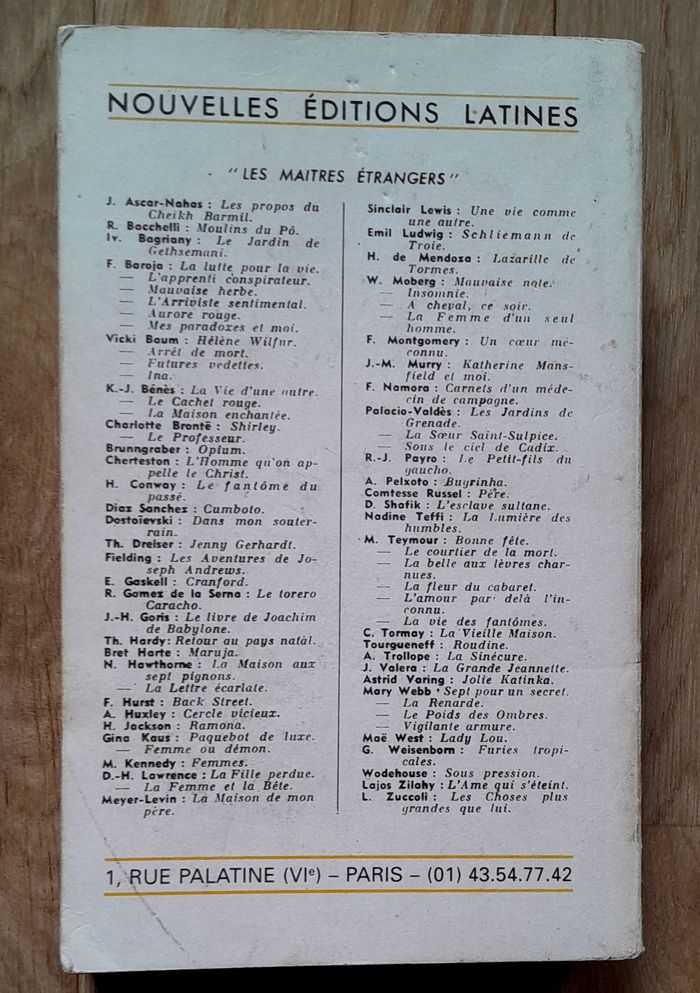 Fanny Hurst - Back street en marge de la vie - photo numéro 4