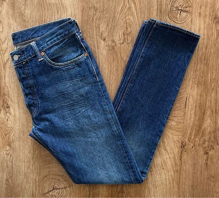 Jean/pantalon bleu Levi's 501 S pour homme, taille W 33 L 34 (42 taille française) - photo numéro 5
