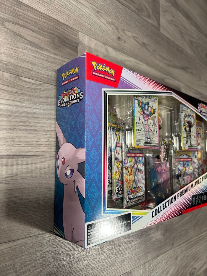 Coffret pokemon premium figurine évolution prismatiques EV8.5 - photo numéro 6