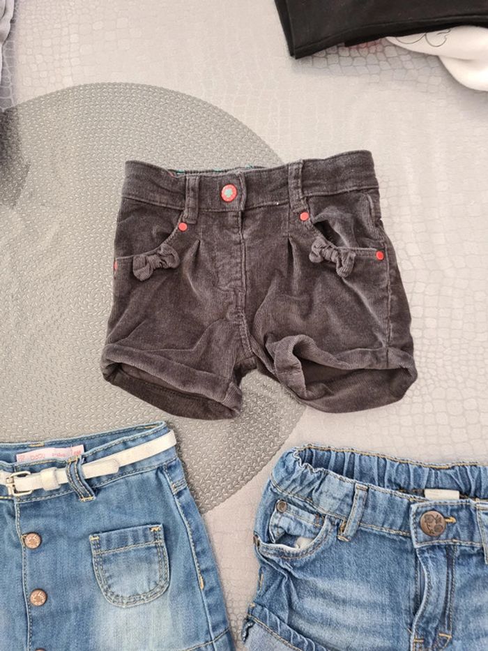 Lot short jupes 6 mois - photo numéro 2