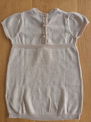 Robe verbaudet 9 mois dorée