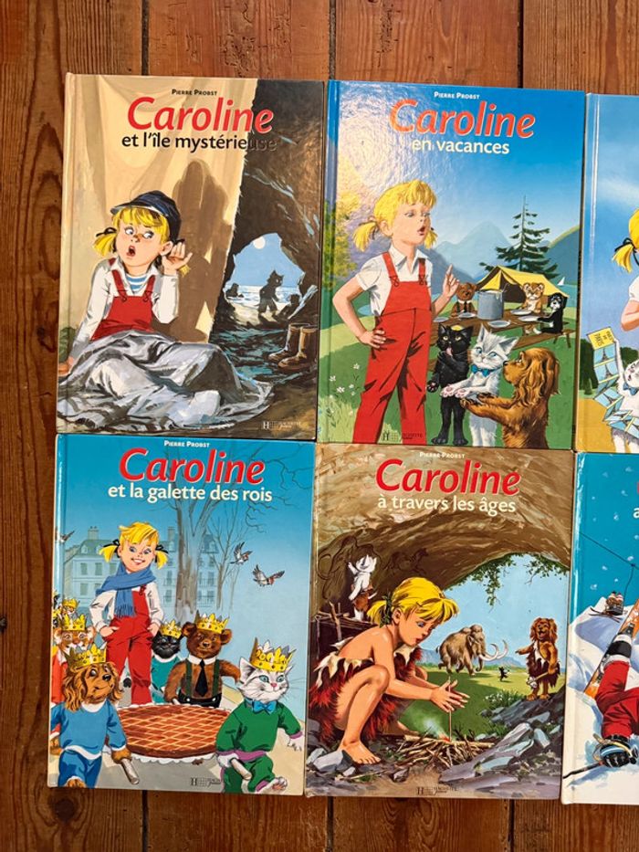 Lot de 6 livres bd albums Caroline Pierre Probst Hachette Jeunesse bord jaune - photo numéro 2