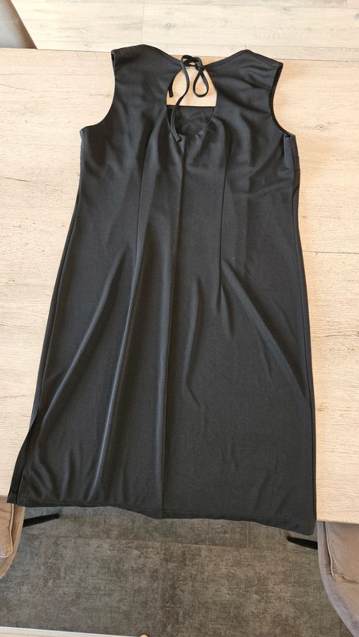 Robe courte classique noire sans manche, La Redoute, 44/46, nickel - photo numéro 6
