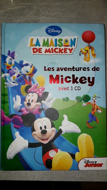 Très gros livre La maison de Mickey