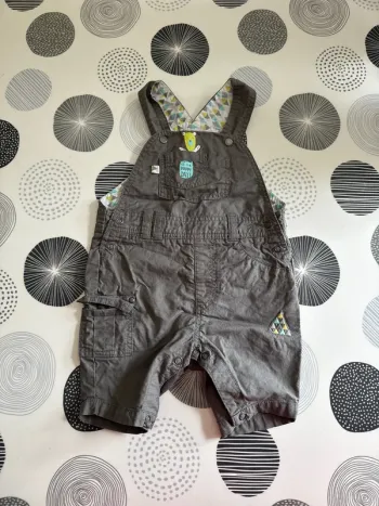 Salopette short