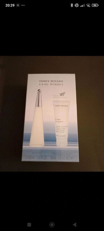 Coffret eau d issey pour femme