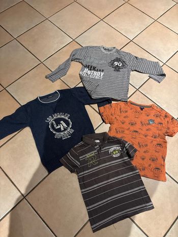 Lot 4 vêtements garçons