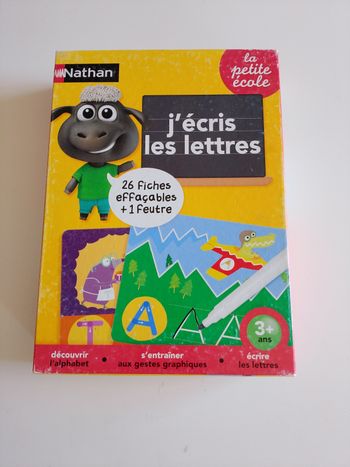 J'écris les lettres la petite école Nathan complet
