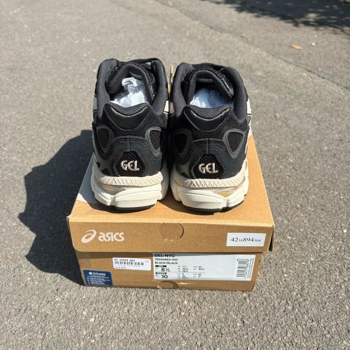 Asics Gel NYC Cream/Black Beige - 42 - photo numéro 9