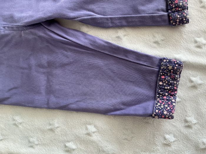 pantalon taille élastique violet 9 mois sergent major - photo numéro 6