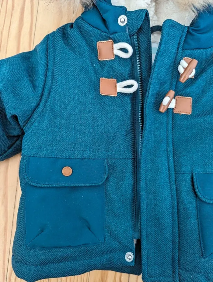 Manteau chaud, 6 mois Okaïdi - photo numéro 2