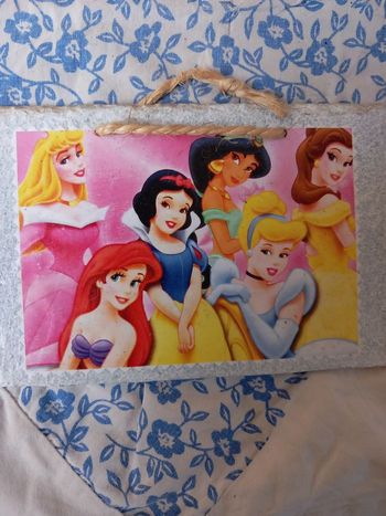 Petite ardoise décorative Princesse