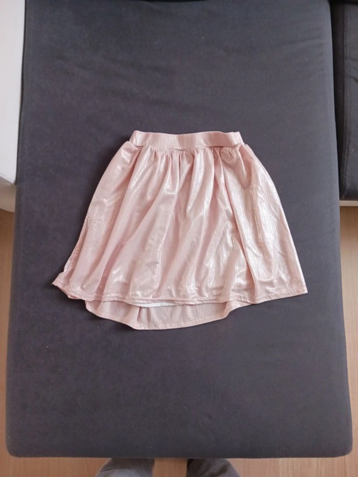 Jupe fille été irisée 10 ans rose Gémo