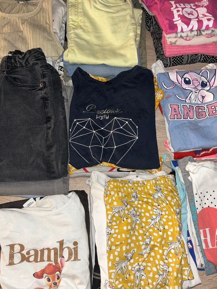 Gros lot de 50 vêtements fille - photo numéro 4