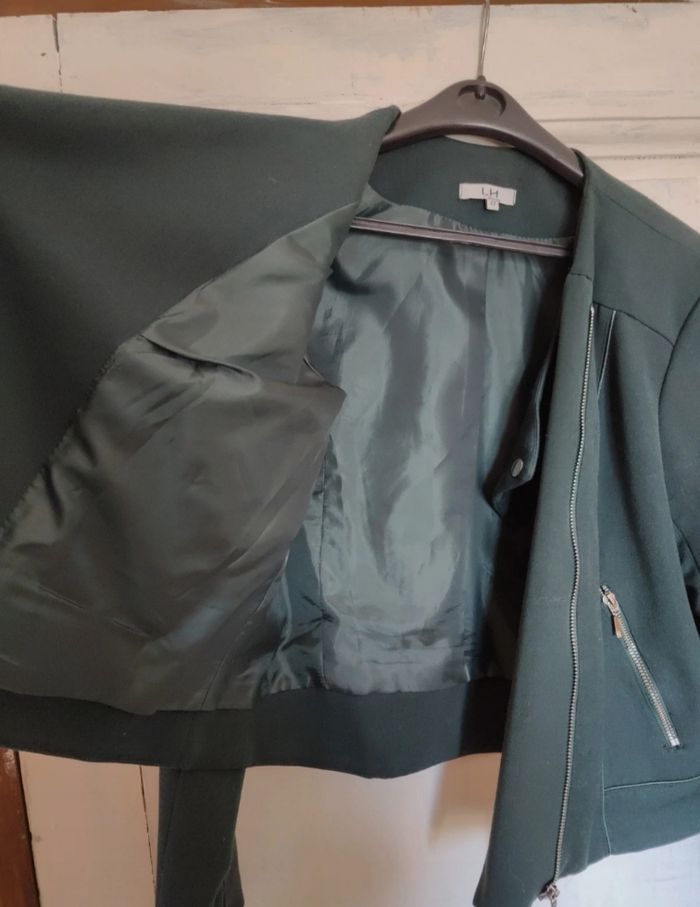 Veste vert sapin T42 - photo numéro 3