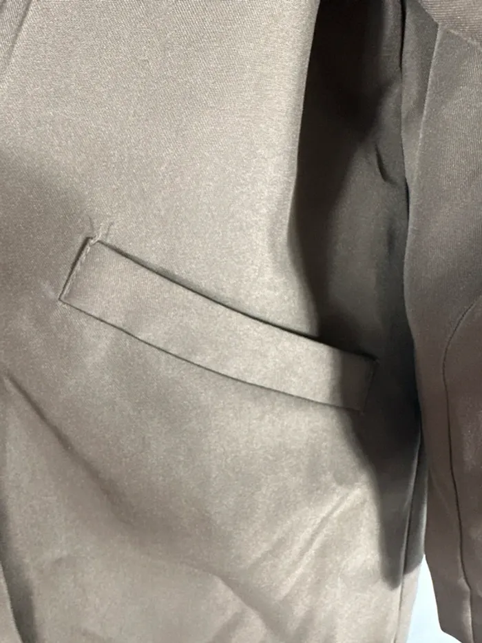 Veste blazer marron YesStyle - photo numéro 4