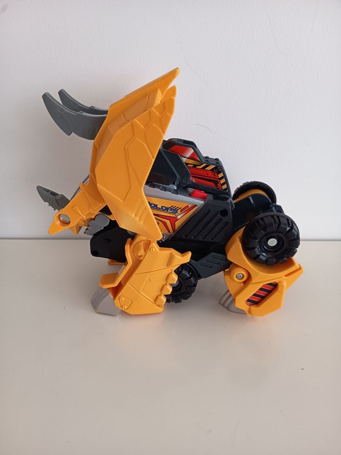 Jouet électronique pelleteuse molops triceratops - photo numéro 4