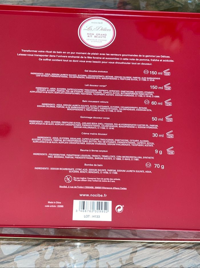 Coffret soins pour le corps  nocibé - photo numéro 4