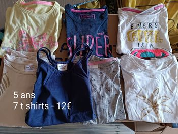 Lot t shirts