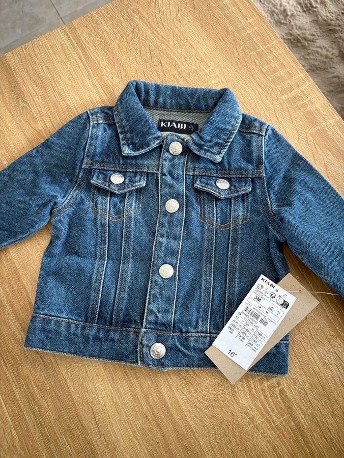 Veste en jean bébé