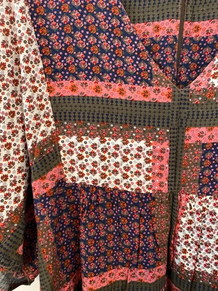 Robe courte à fleurs La Redoute - photo numéro 2