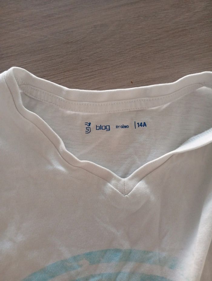 T-shirt marcel surf garçon 14 ans - photo numéro 2