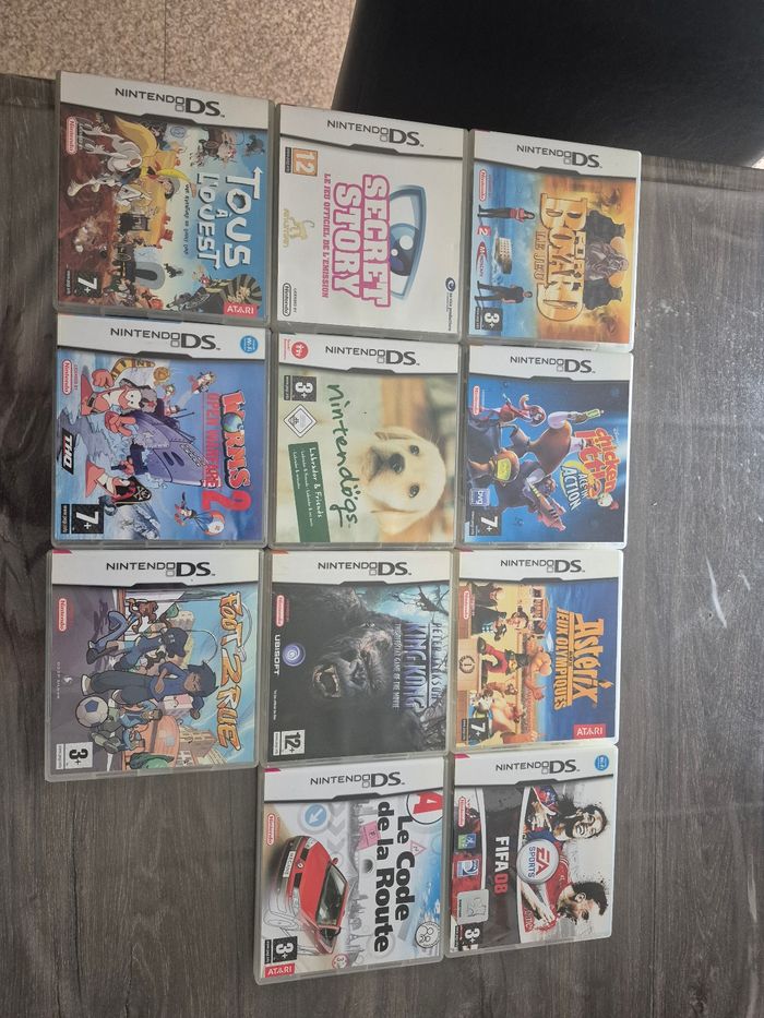Divers jeux ds